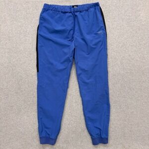 Stussy Pants Mens XXL Blue Windbreaker Jogger 2XL